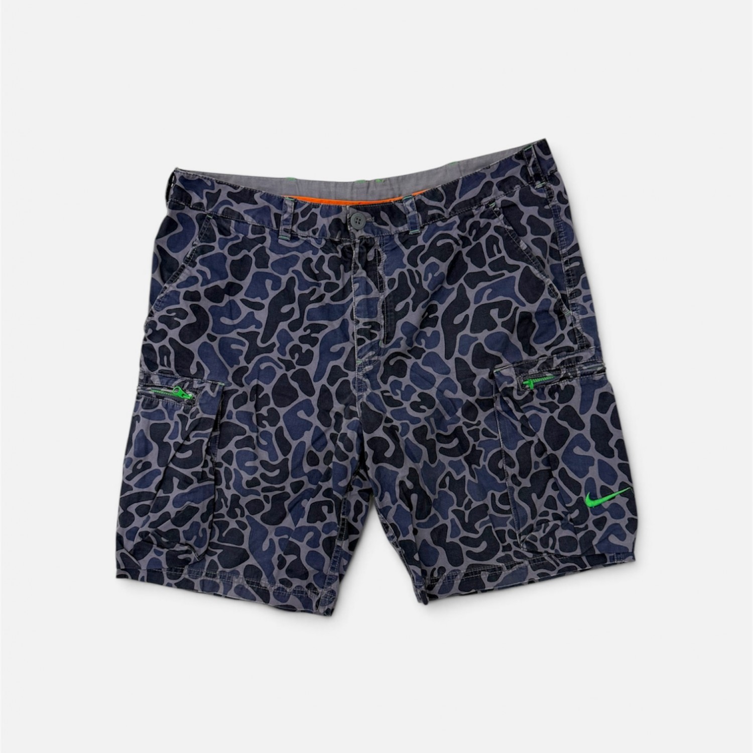 Nike Ανδρική Cargo Βερμούδα Παραλλαγής Μπλε–Γκρι